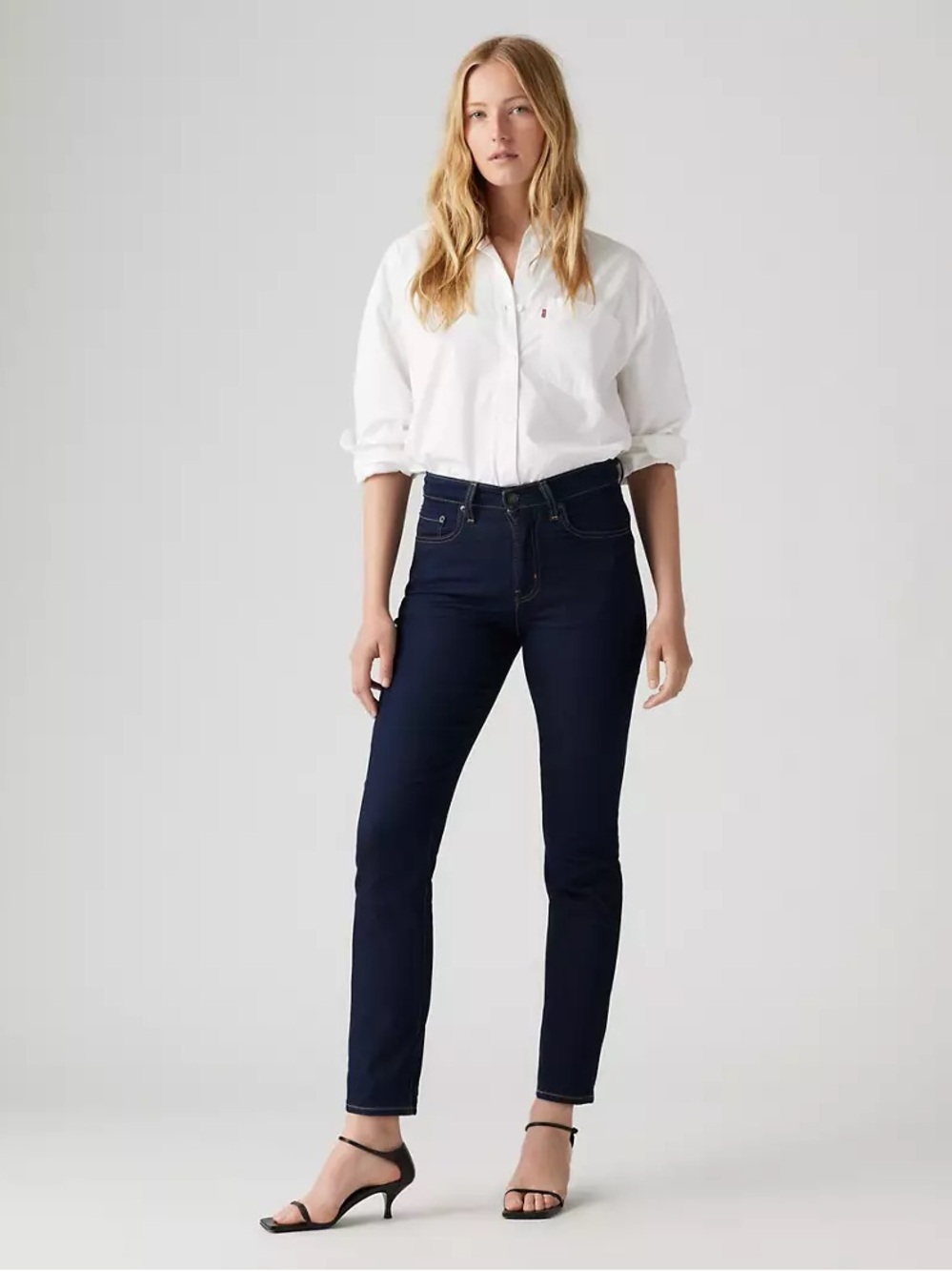 Levi’s 724 High-Rise Straight Denim - Eternal Indigo